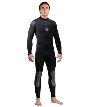 Ultra-thin MEN WetSuit Full Body suit Super stretch Diving Suit Swim Surf  Snorkeling M 