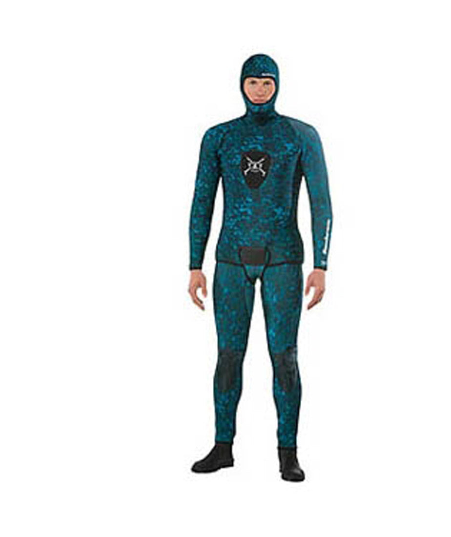 5mm Henderson Mens Freediving & Spearfishing Camo 2 Piece Wetsuits - Bottom  ONLY