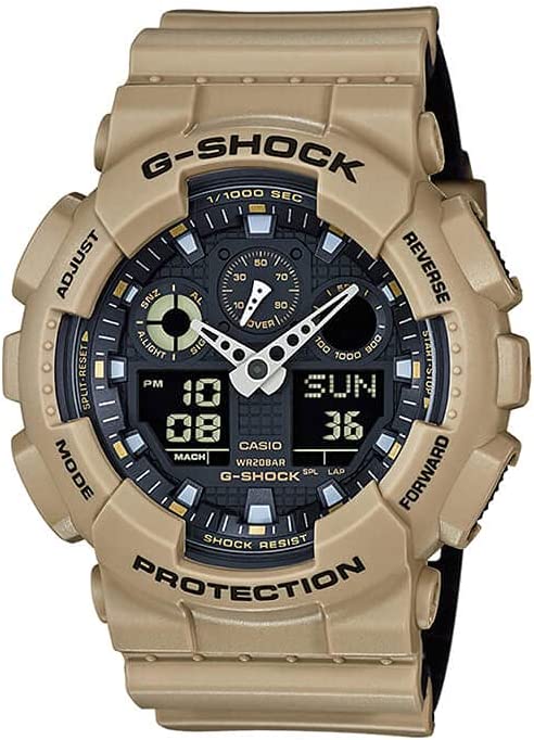 Casio G SHOCK GA 100 Series a Magnetic Resistant Analog Digital Watch House of Scuba