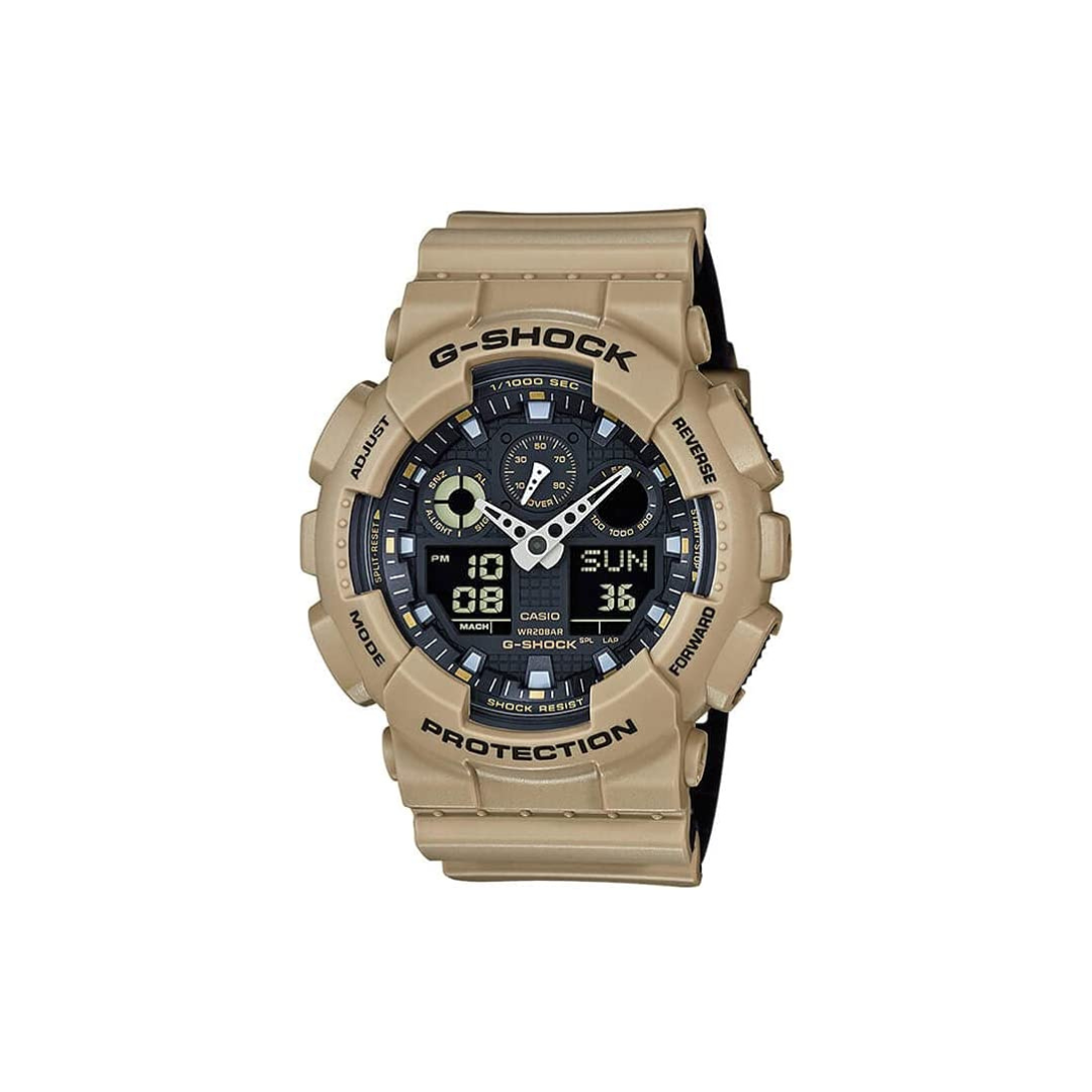 Casio G SHOCK GA 100 Series a Magnetic Resistant Analog Digital Watch