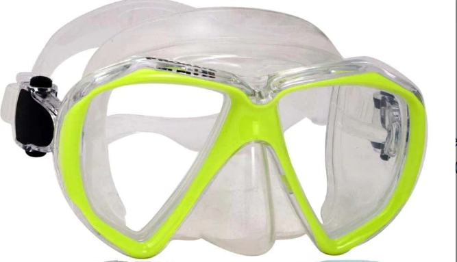 PROMATE Fish Eyes Mask Dry Snorkel Scuba Dive Snorkeling