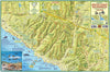 Franko Maps South Coast Orange County Wilderness Trail Map Fold-Up Map