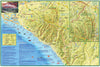 Franko Maps South Coast Orange County Wilderness Trail Map Fold-Up Map