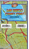 Franko's California Soft Laminated Fold-up Dive & Adventure Map