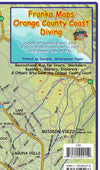 Franko's California Soft Laminated Fold-up Dive & Adventure Map