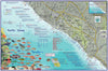 Franko's California Soft Laminated Fold-up Dive & Adventure Map