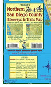 Franko Fold-up San Diego New Biking Trails Maps Guide