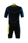 Akona 3/2mm Mens Tropic Front Zip Shorty Wetsuit