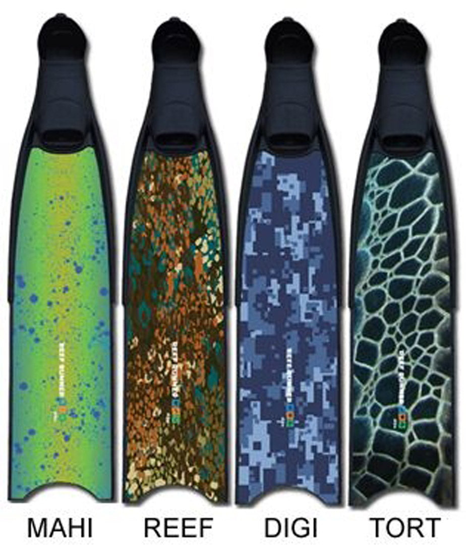  Long Blade Diving Fins for Freediving and