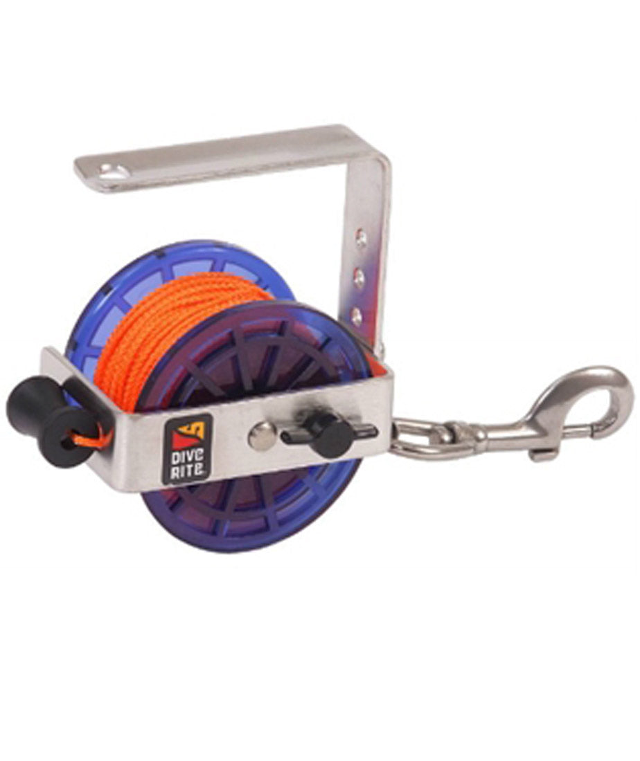 Dive Rite Cavern/Safety Reel 140ft #24 Line with Medium Stainless