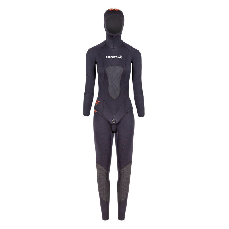 Slip into our new Women's 3MM Open Cell wetsuit lined with Titanium. This  suit is specifically designed to fit all Women while using hi