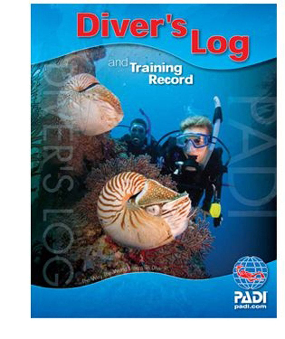 PADI Open Water Manual Diver's Log Scuba Dive Log Book – House of Scuba