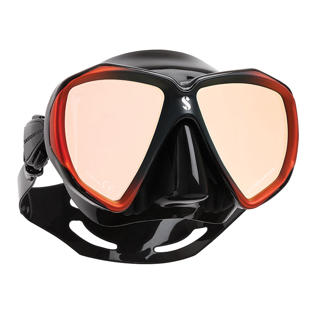 Scubapro Spectra Mini Mask - Black/Silver - Mirrored Lens