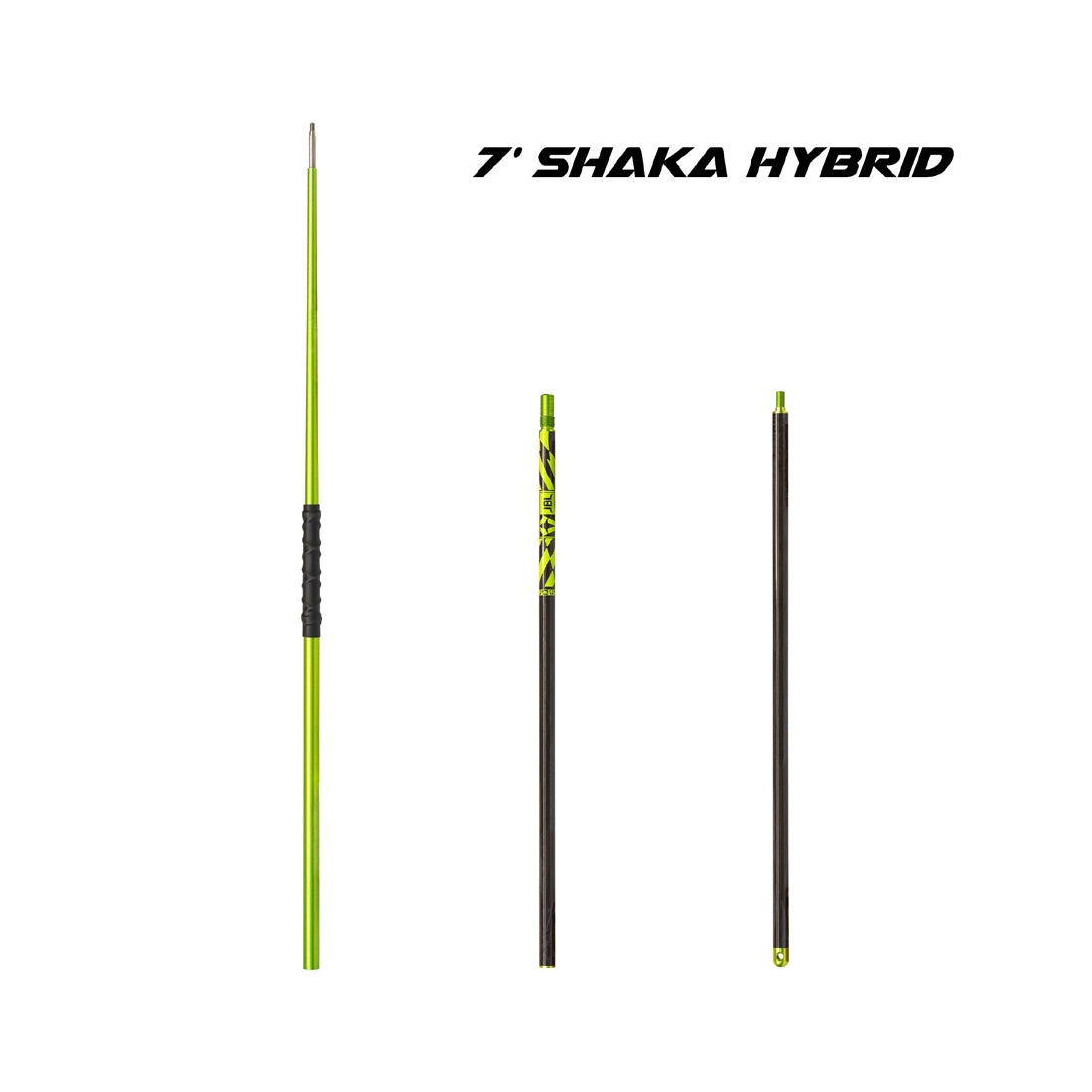7' Travel Spearfishing 3-Piece Pole Spear 3 Prong Barb Paralyzer