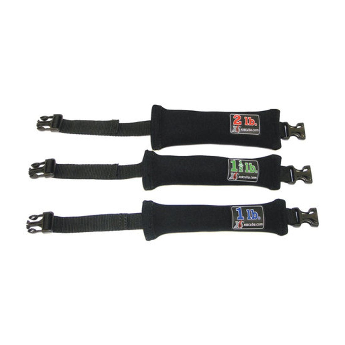 XS Scuba Ankle Weight Set Scuba Diving Ankle Weights - Sold in pairs o ...